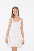 Juniors Jamie Dress in Ivory by Katie J NYC