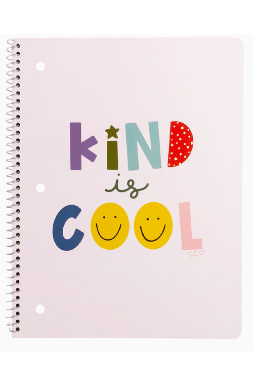 Kind Is Cool Value Spiral Notebook