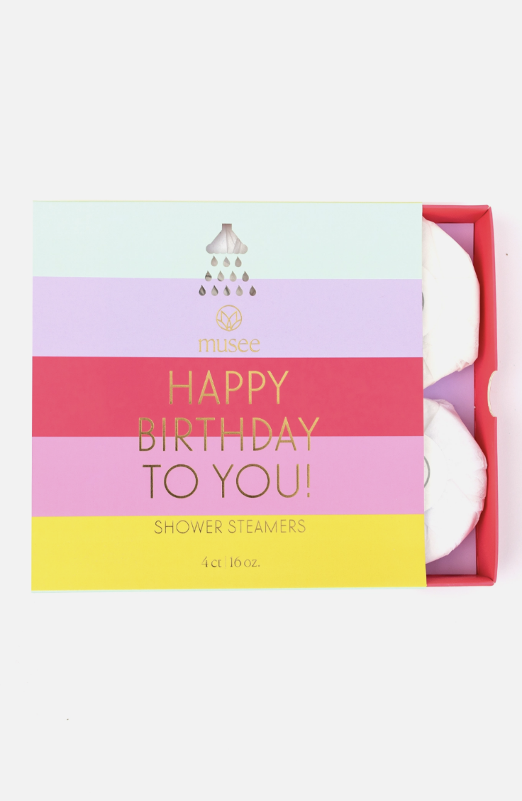 Happy Birthday Shower Steamers