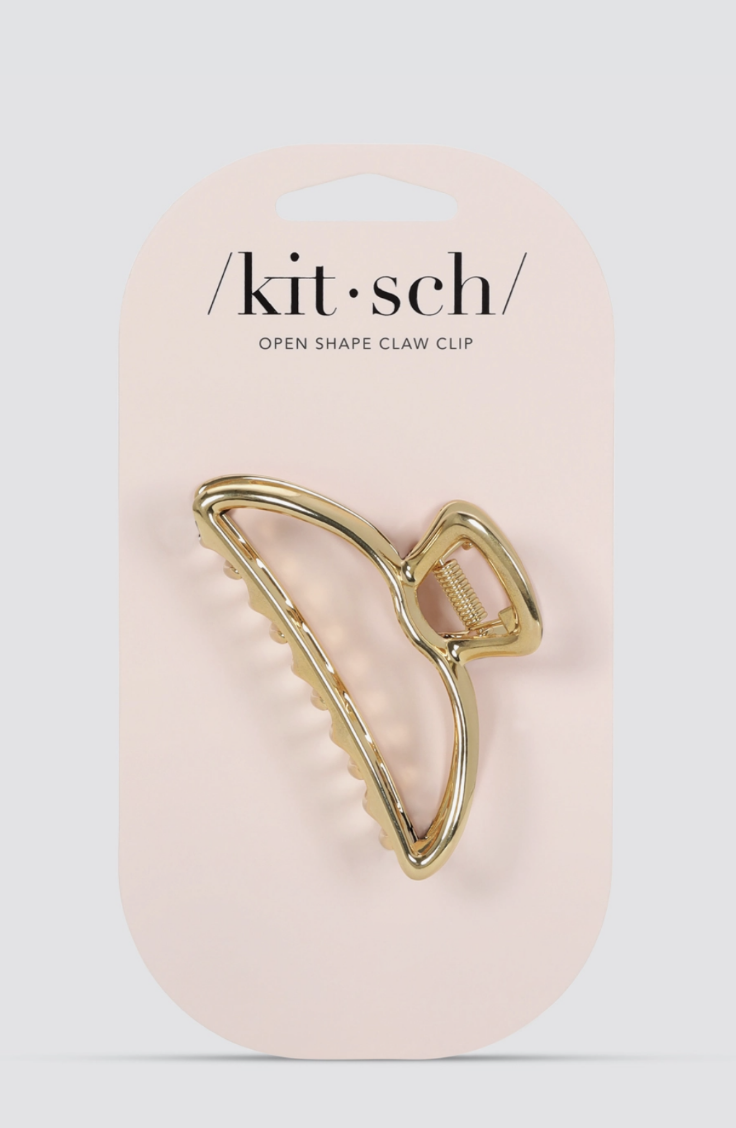 Open Shape Claw Clip by Kitsch