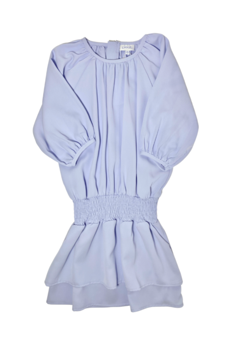 The Rory Dress in Pleat Blue by Pleat