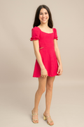 The Catherine Dress in Hot Pink by Miss Behave