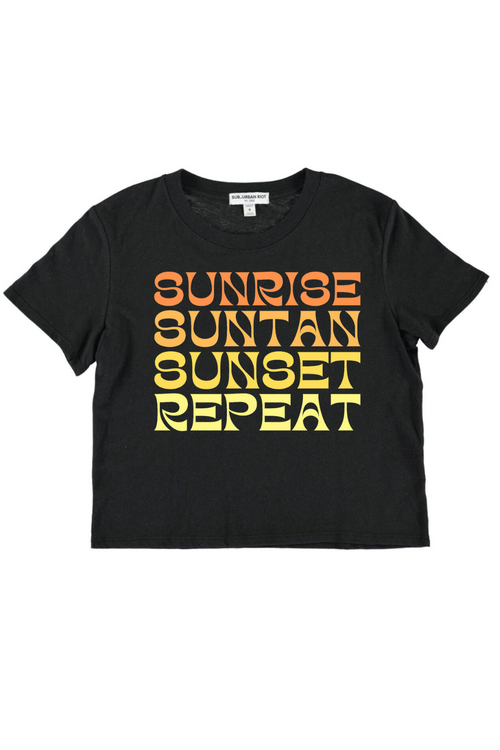 Sunrise Repeat Tee by Suburban Riot