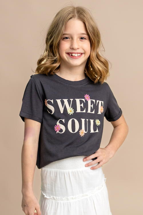 Sweet Soul Embroidered Graphic Tee