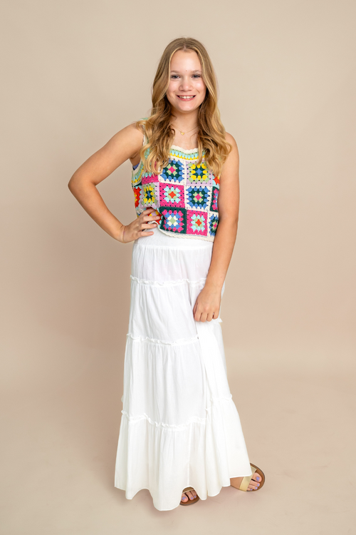 Teen Meadow Maxi Skirt by Katie J