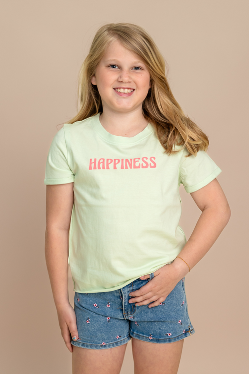 Happiness Gold Foil Graphic Tee