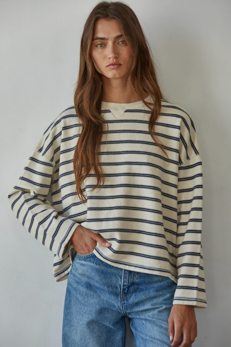 Peyton Stripe Pullover