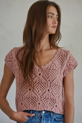 Kimberley Crochet Top