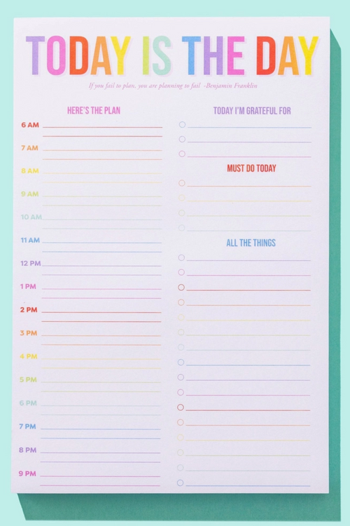 Daily Notepad Planner