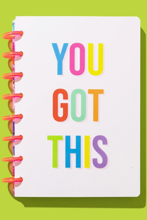You Got This - Spiral Disc Notebook