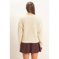 Tanya Ribbed Crew Neck Sweater