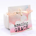 Amazing Grace Cross Bracelet