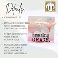 Amazing Grace Cross Bracelet