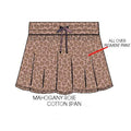 Animal Print Skort by Paper Flower