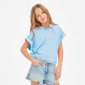 Amy Open Back Reverse Stitched Top