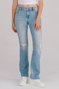 Ryan Mid Rise Bootcut Jean by Hidden