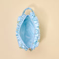 Essentials Quilted Cosmetic Pouch in Oh So Fancy Blue