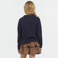 Bear Stitched Knit Sweater