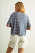 Cammy Stripe Linen Top