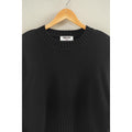 Amber Cropped Long Sleeve Sweater