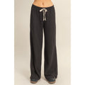 Waffle Knit Pant with Contrasting Ties