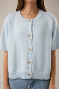 Deborah Short Sleeve Cardigan