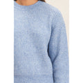 Tanya Ribbed Crew Neck Sweater