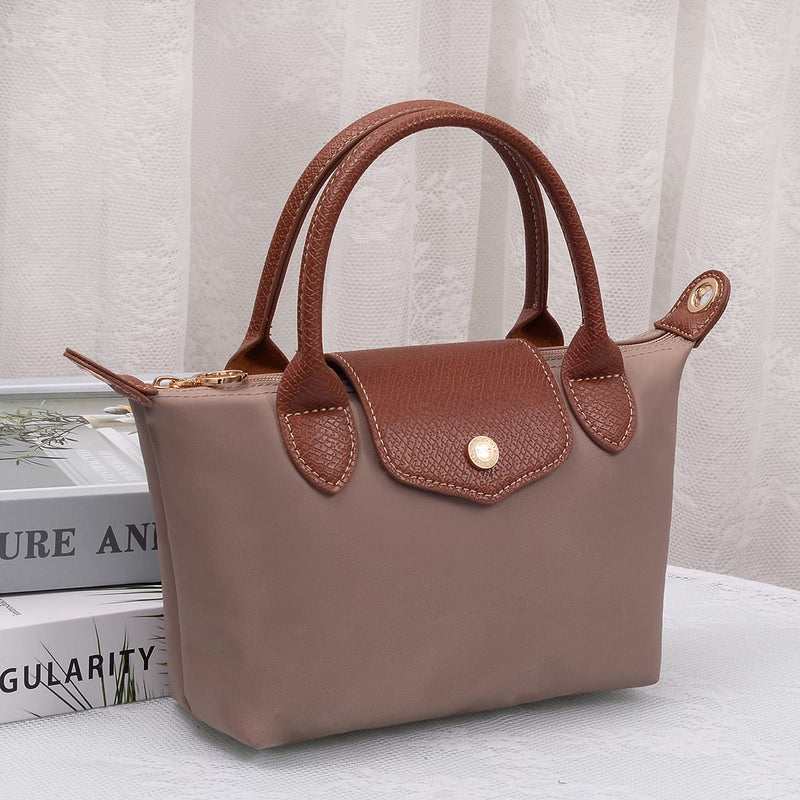 Britney Nylon Double Handle Crossbody Bag