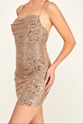 Rachael Sequin Mini Dress