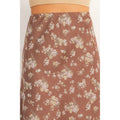 Floral Print Maxi Skirt