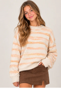 Buttercream Stripe Knit Sweater