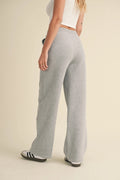 Cozy Fleece Grey Sweatpants