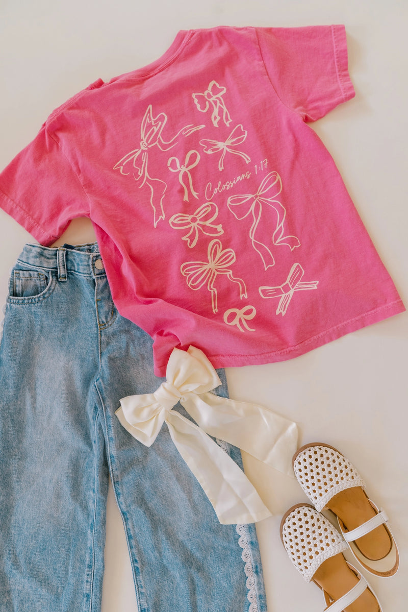 He Holds All Together Youth Tee by Dear Heart