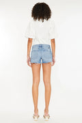 Remi Mid Rise Denim Short By Kan Can