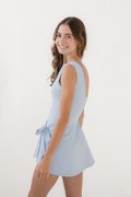Chrissy Tie Front Wrap Dress