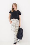 Lindsey Polka Dot Twill Pant