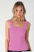 Emersyn Textured Square Neck Top