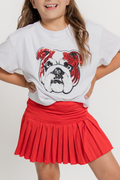 Game Day Sequin Bulldog Top