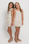 Katie J Girls Emerson Dress in Vintage Wildflower