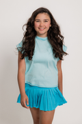 Pleated Mini Athletic Skort