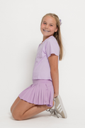 Pleated Mini Athletic Skort