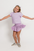 Pleated Mini Athletic Skort