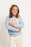 Katie J NYC Girls Parker Oversized Top