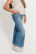 Nori Cropped Wide Leg Jean by HIDDEN