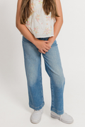 Nori Cropped Wide Leg Jean by HIDDEN