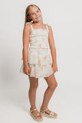 Katie J Girls Emerson Dress in Vintage Wildflower