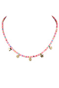 Star Charm Rubber Choker Necklace