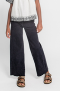 Lily Wide Leg Jean in Nightshade