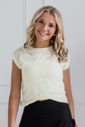 Slub Crossover Top