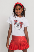 Game Day Sequin Bulldog Top